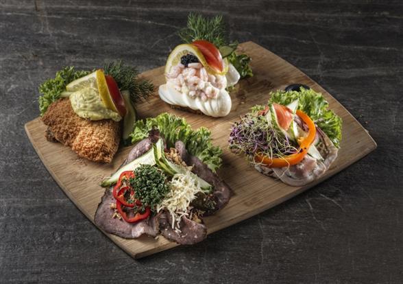 Luksus smørrebrød